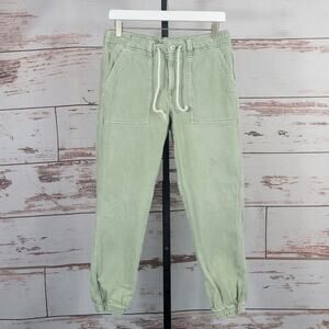 American Eagle AEO Tomgirl Jogger Jean Light Green Size 6R
